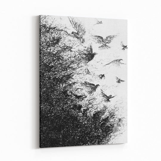Obraz Abstrakcyjne ptaki