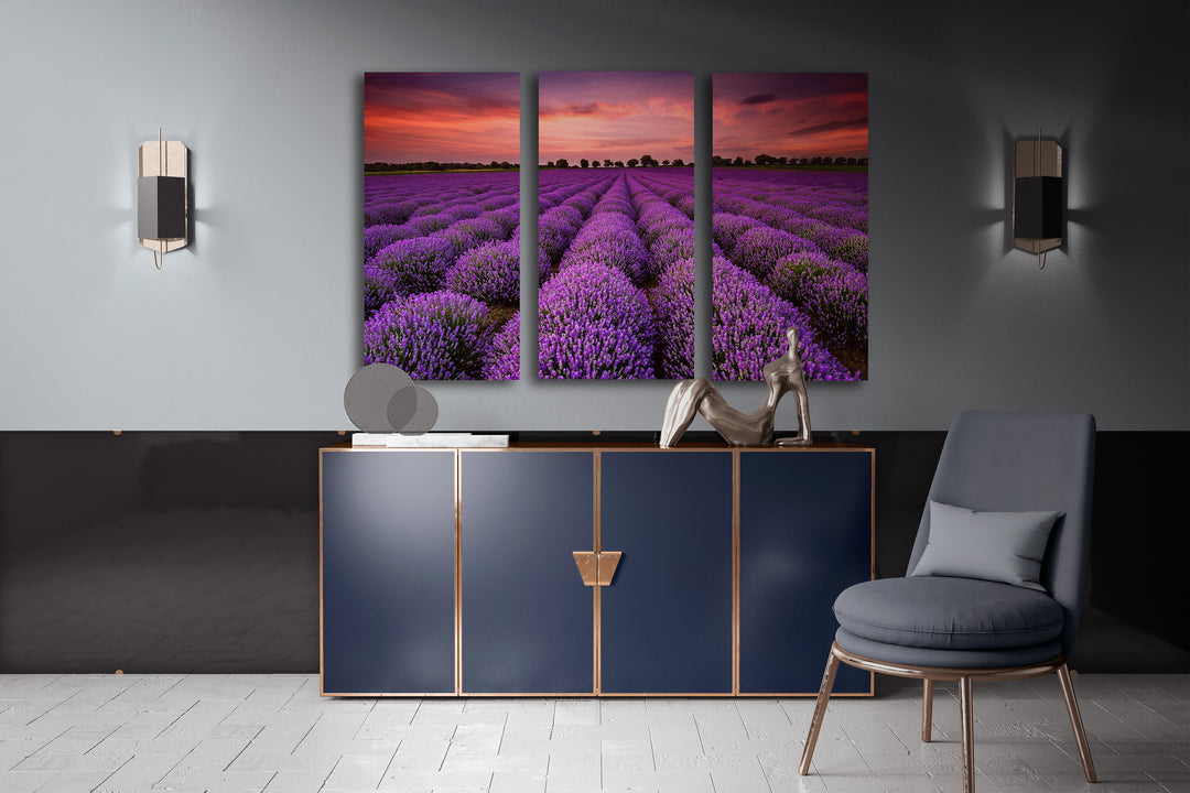 MultiPanel Picture Lavender
