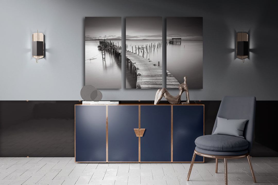 MultiPanel Picture Pier on the Lake
