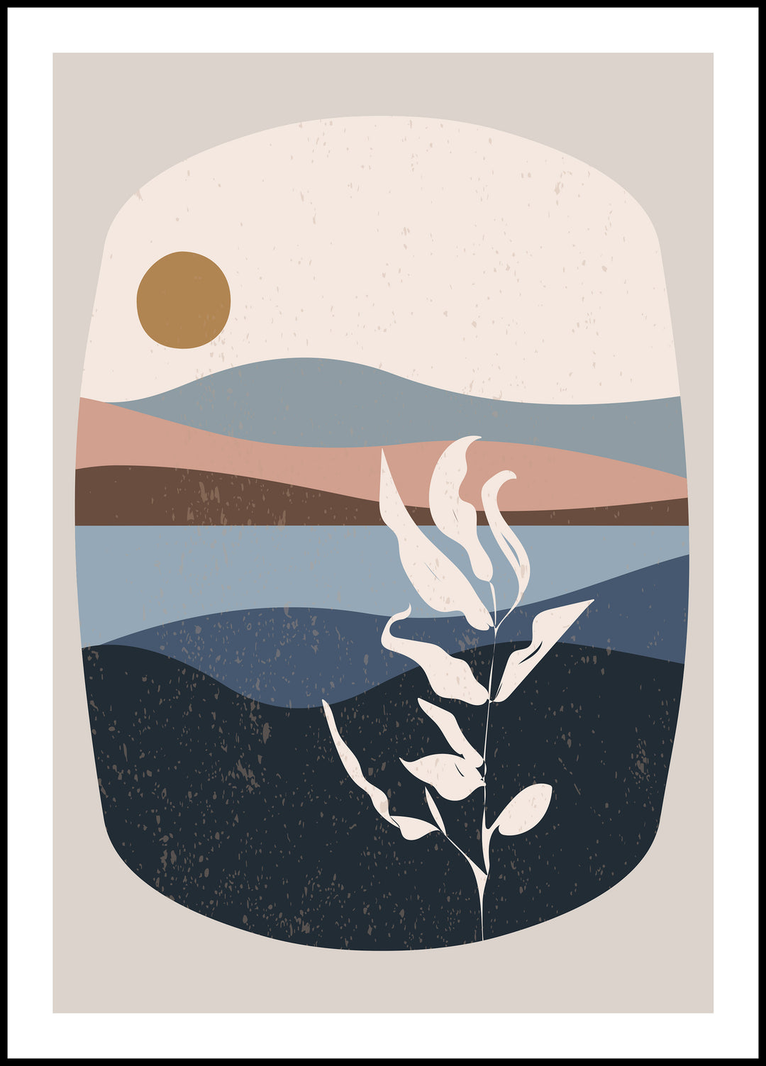 Poster Abstract boho 1