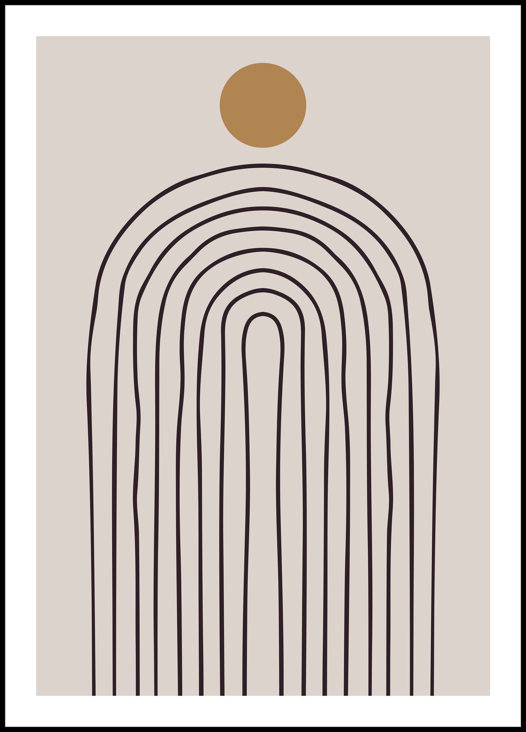Poster Abstract boho 3