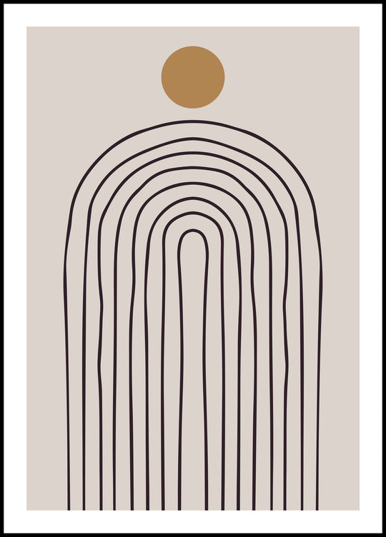 Poster Abstract boho 3