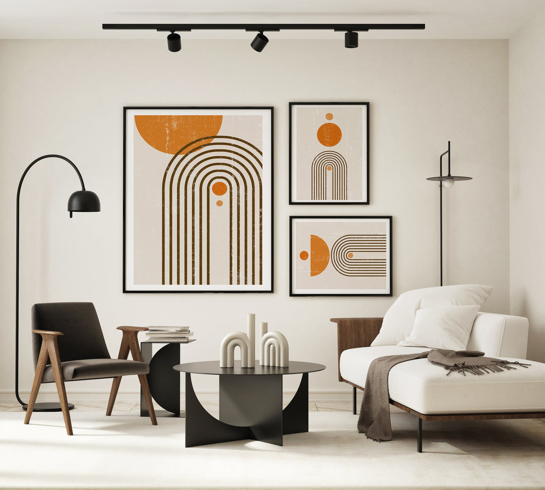 Boho abstract poster 4