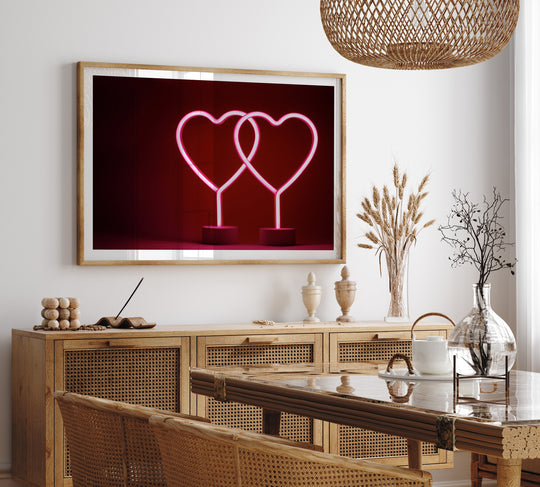 Poster Two Hearts
