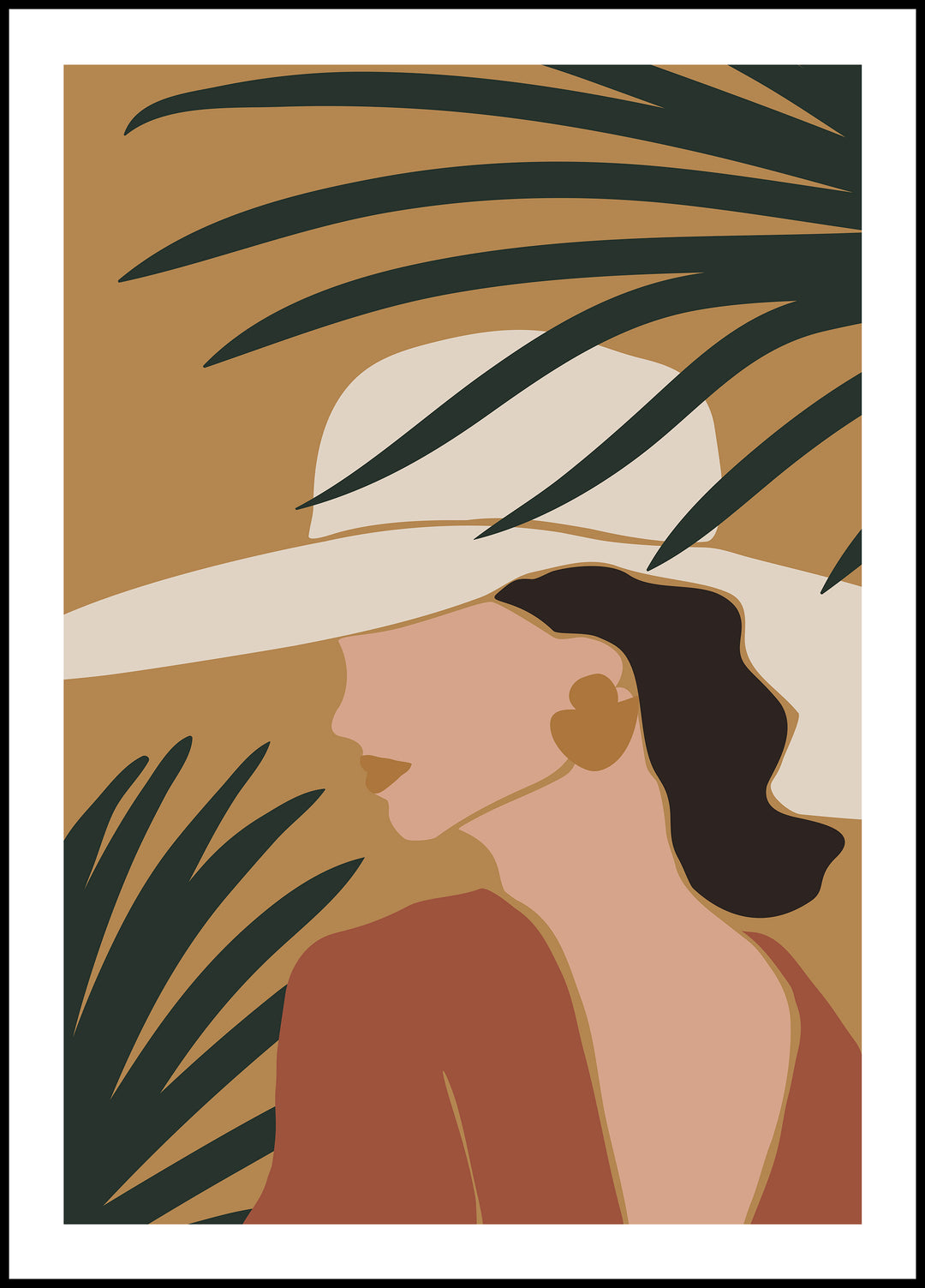Poster Woman in a Hat