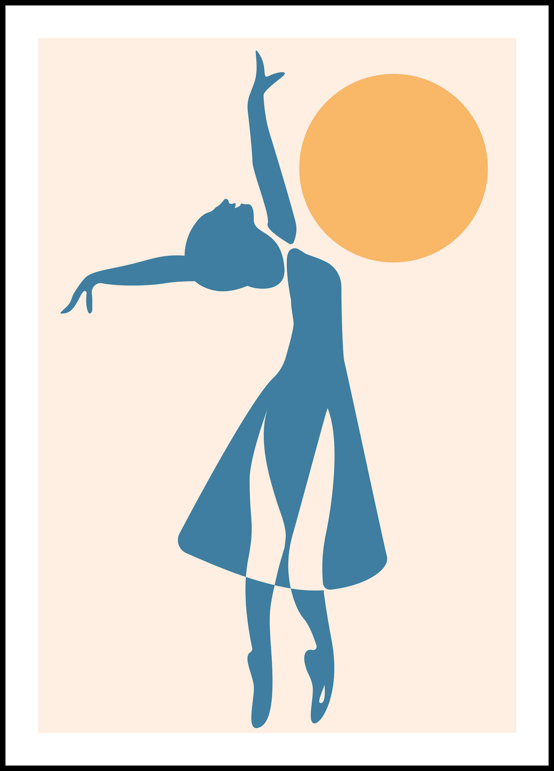 Poster Woman in the Sun