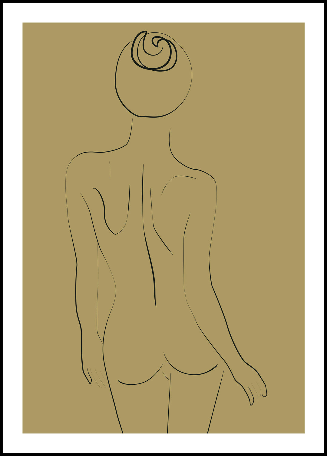 Poster Woman in Green 2