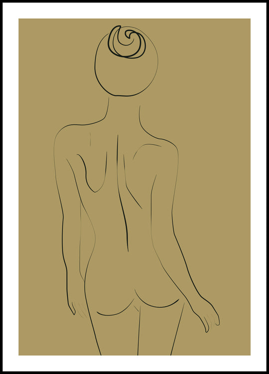 Poster Woman in Green 2