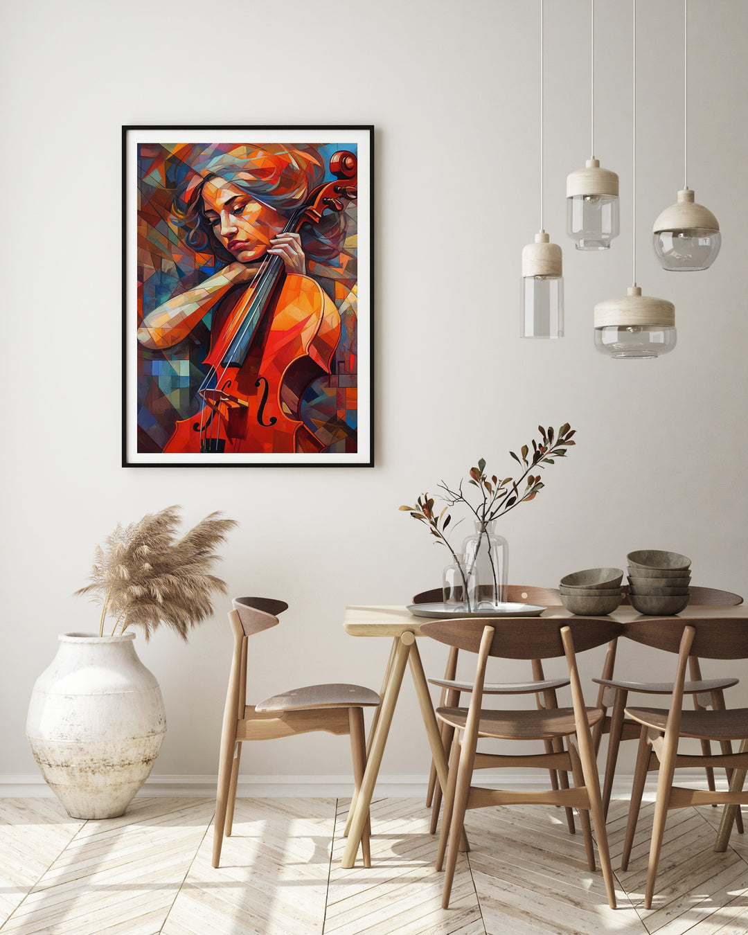 Poster Woman with a Cello