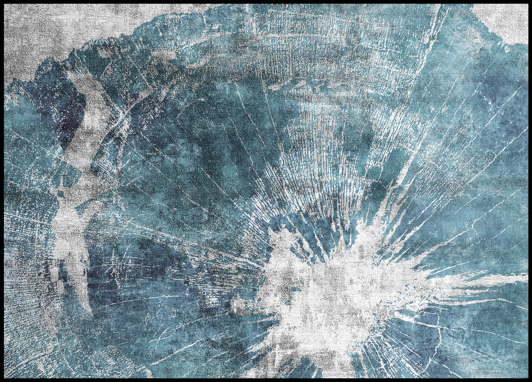 Blue Abstraction Poster
