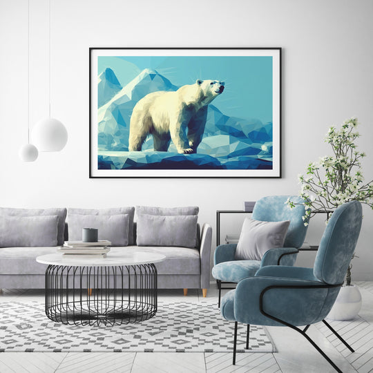 Plakat Niedźwiedź polarny