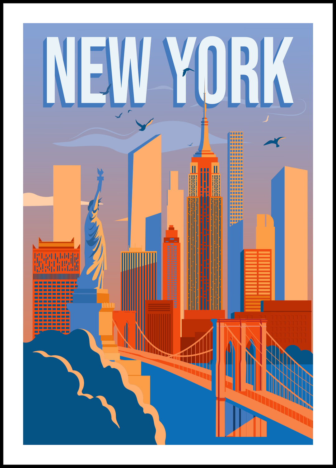 Plakat Nowy York 4