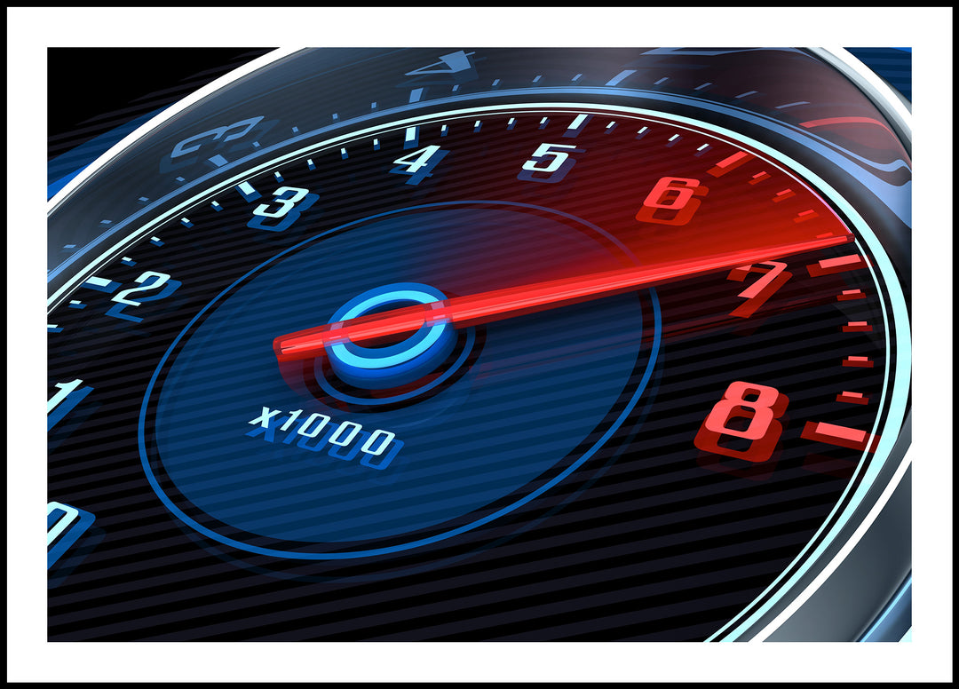 Tachometer Poster