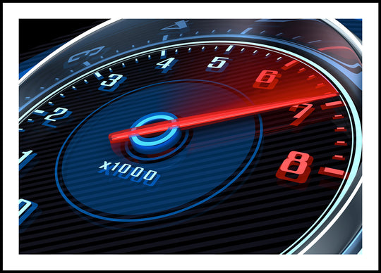 Tachometer Poster