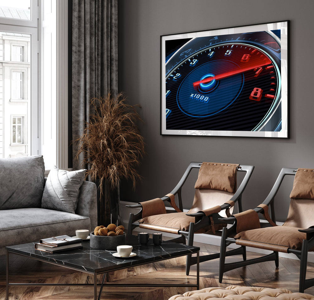 Tachometer Poster