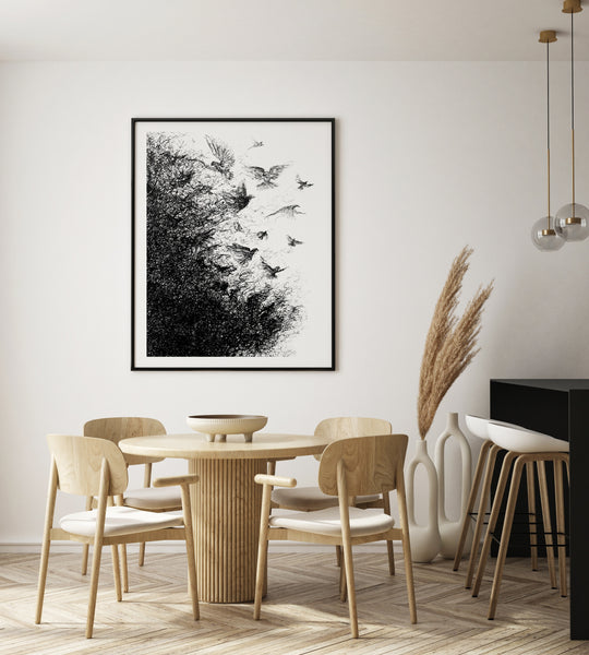 Plakat Ptaki