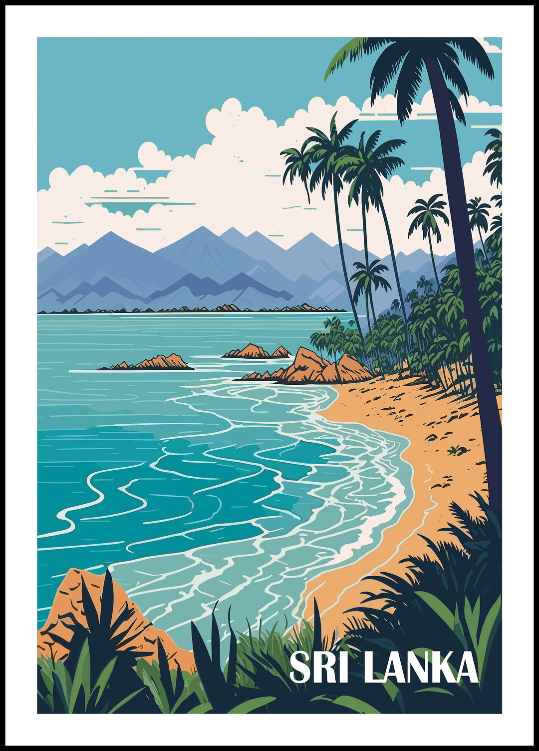 Plakat Sri Lanka