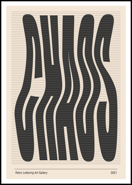 Bauhaus 20 poster