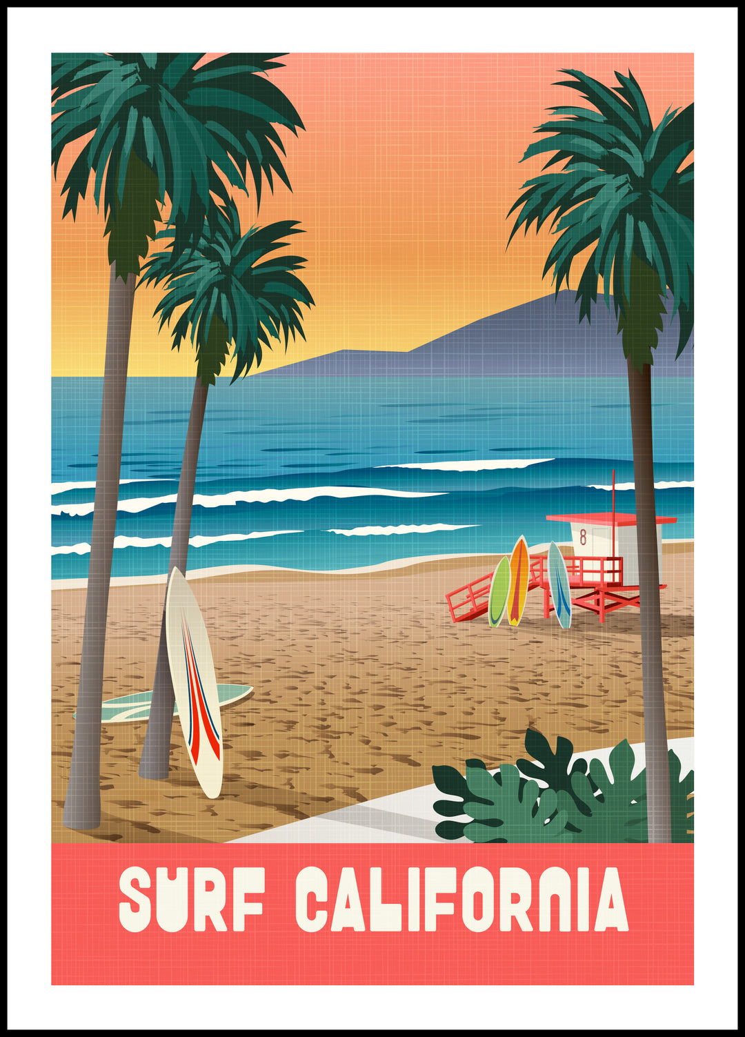 California Poster