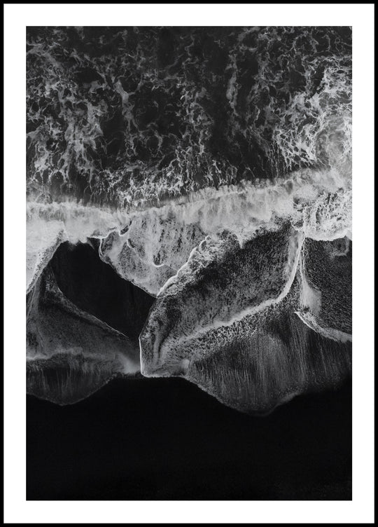 Poster Black Beach Reynisfjara Iceland