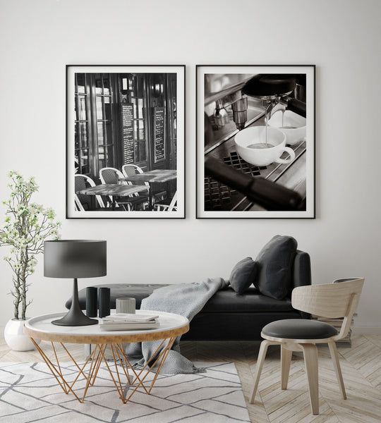 Coffee machine poster
