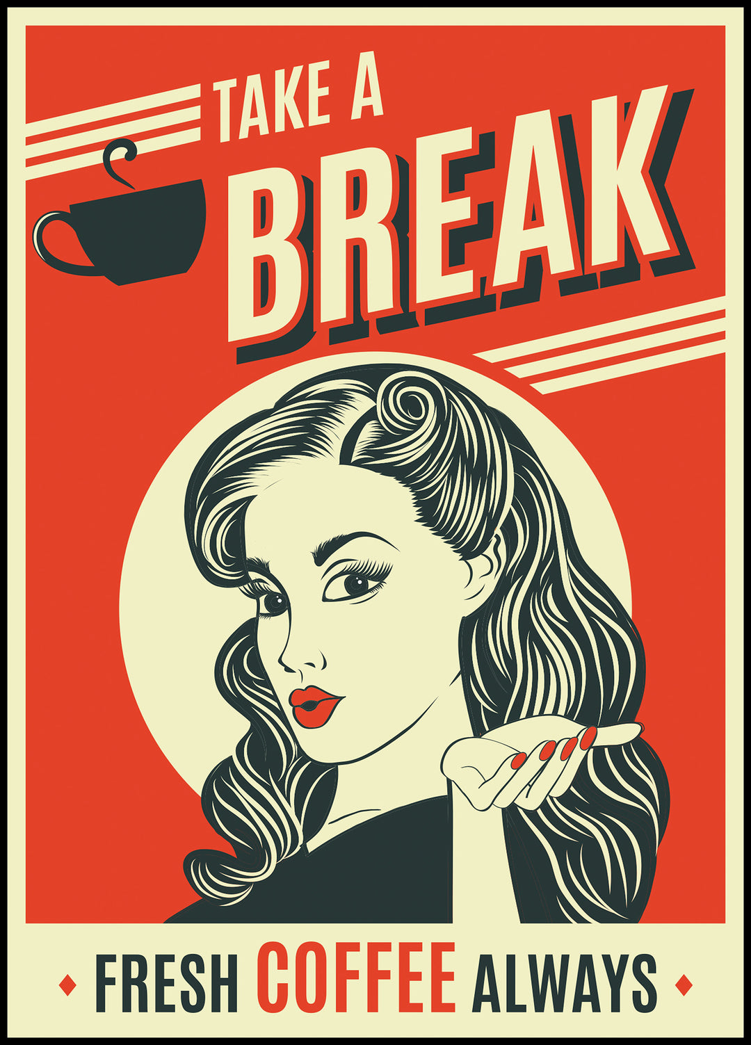 Fresh Coffee Poster