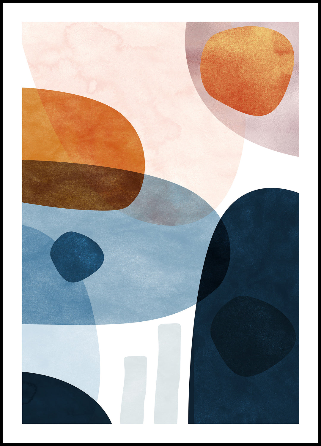 Geometric abstraction poster 7