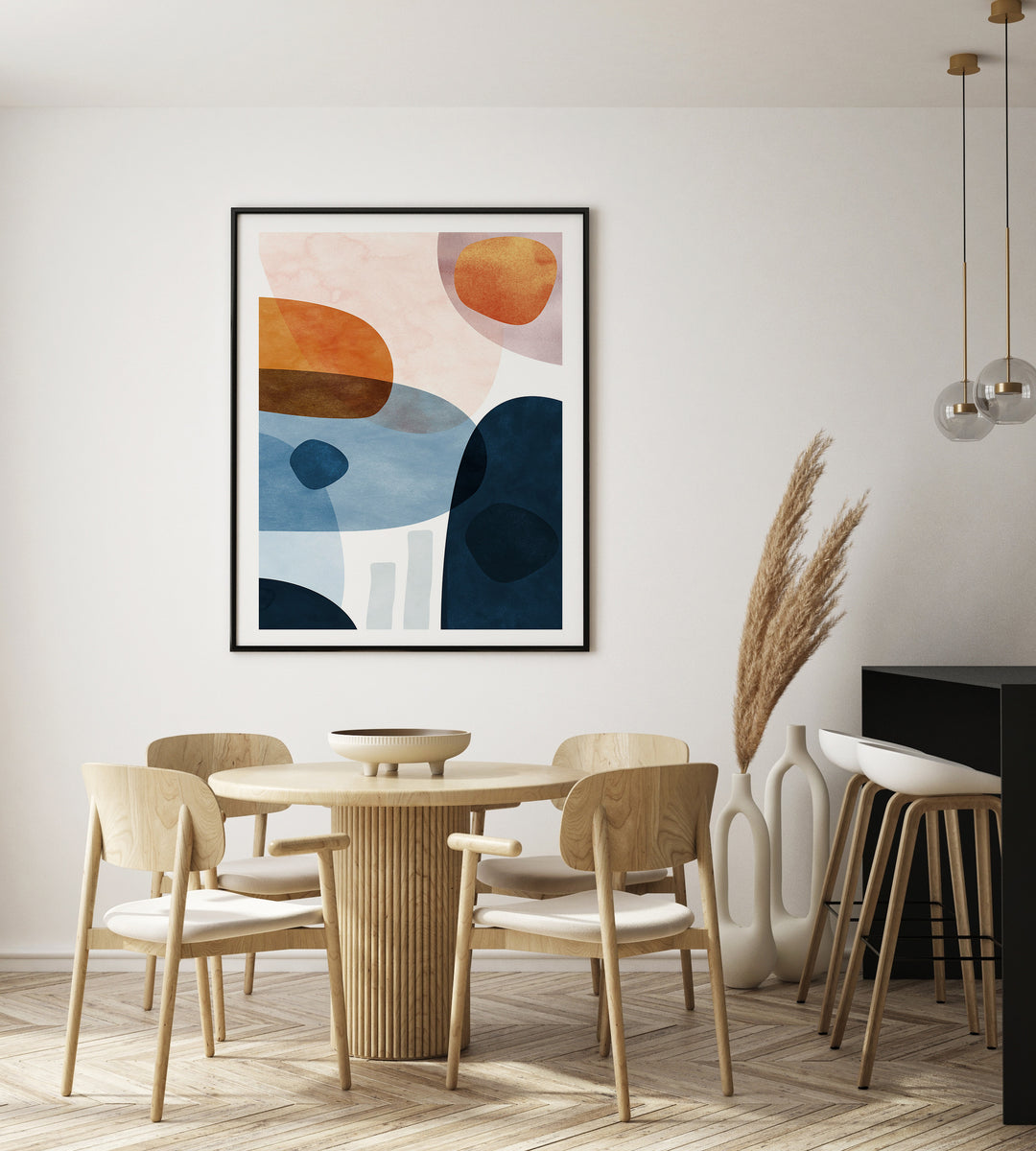 Geometric abstraction poster 7
