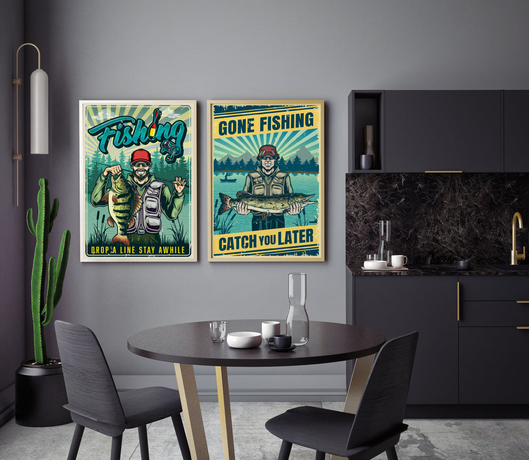 Gone Fishing Poster