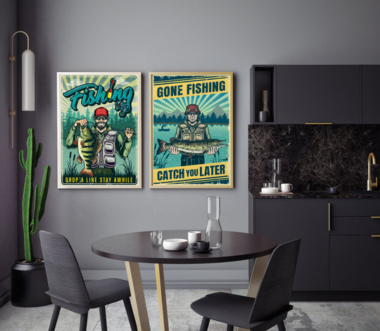 Gone Fishing Poster