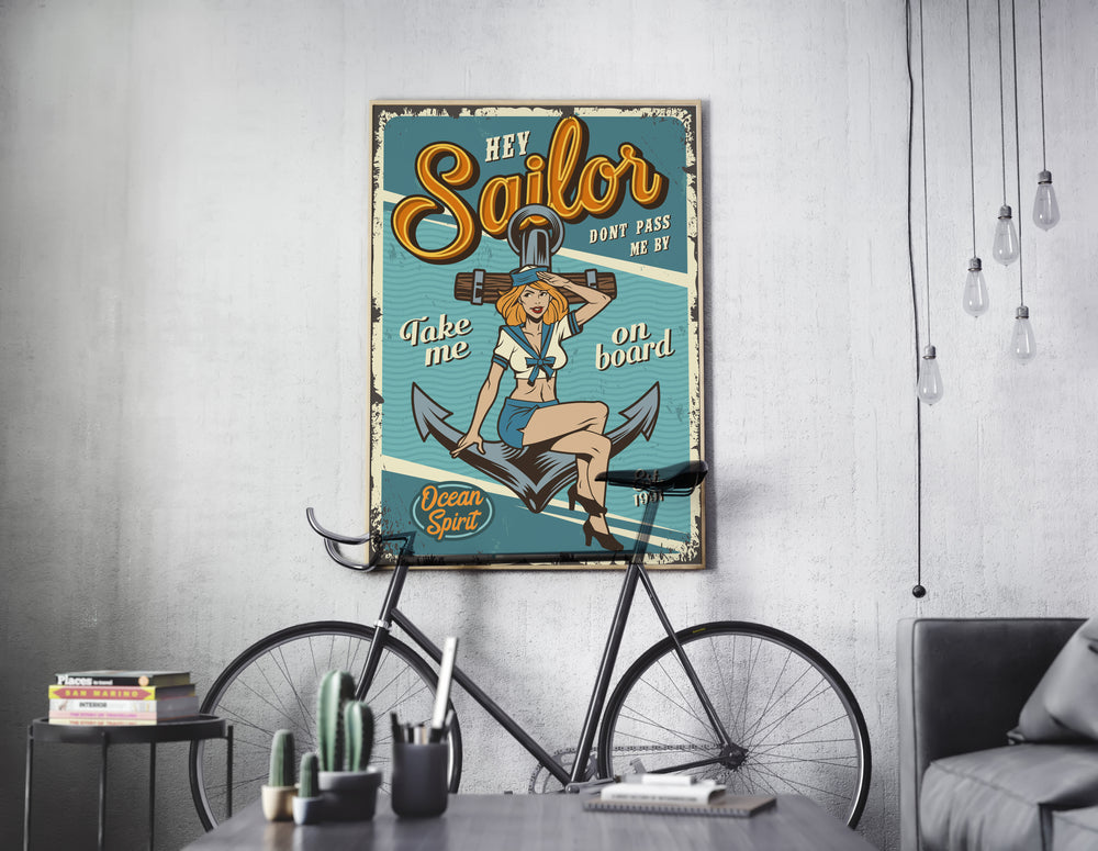 Hey Sailor Poster