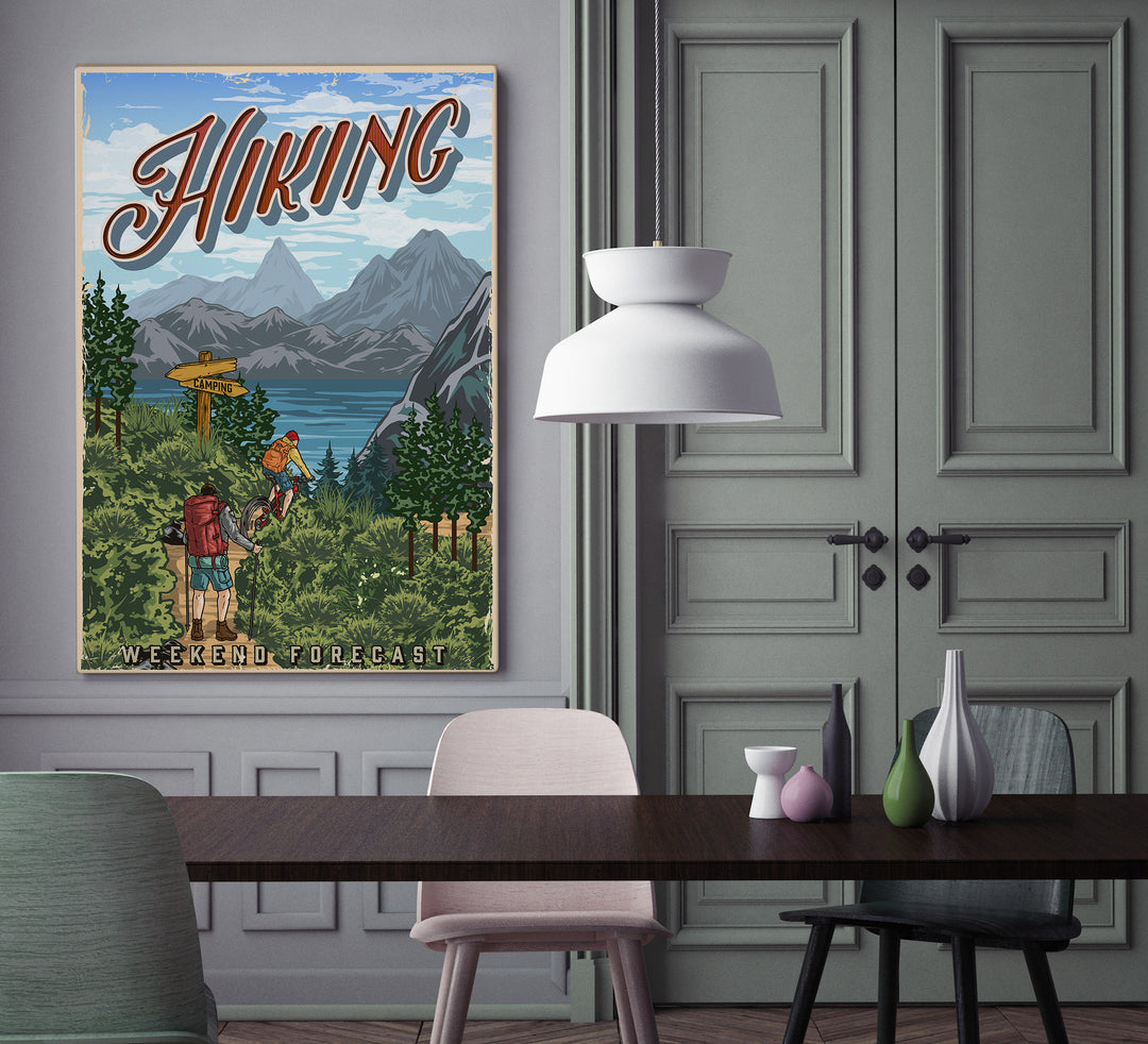 Plakat Hiking