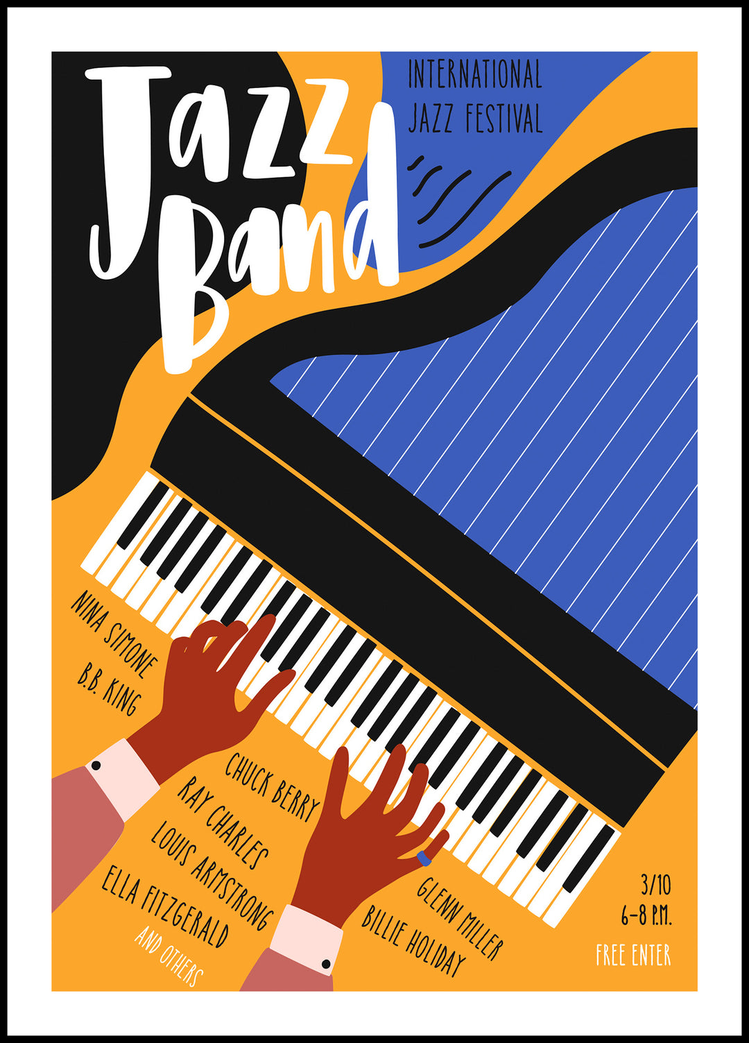 Jazz Band Poster