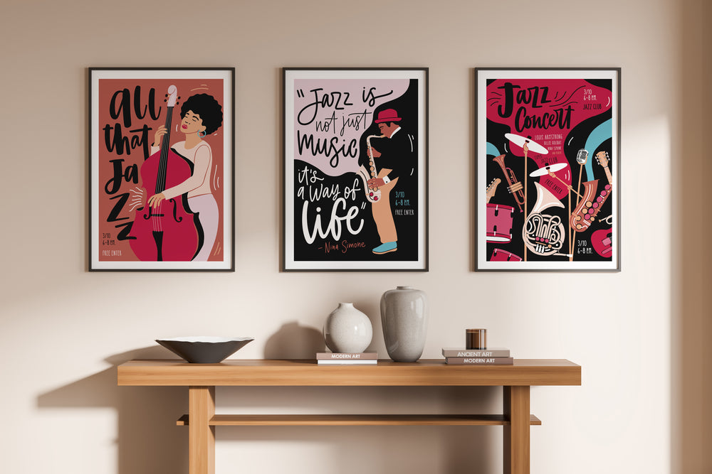 Jazz is not just music 3 poster