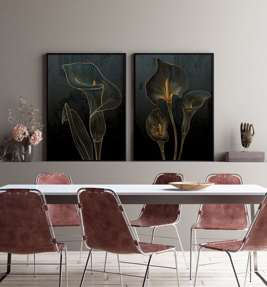 Ethiopian Calla lily poster 1