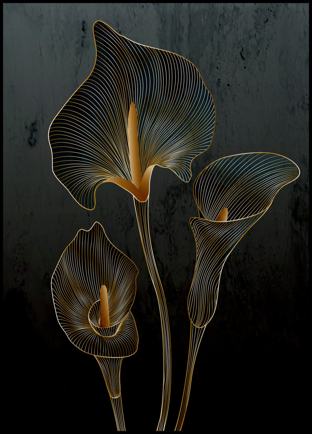 Ethiopian Calla lily poster 2