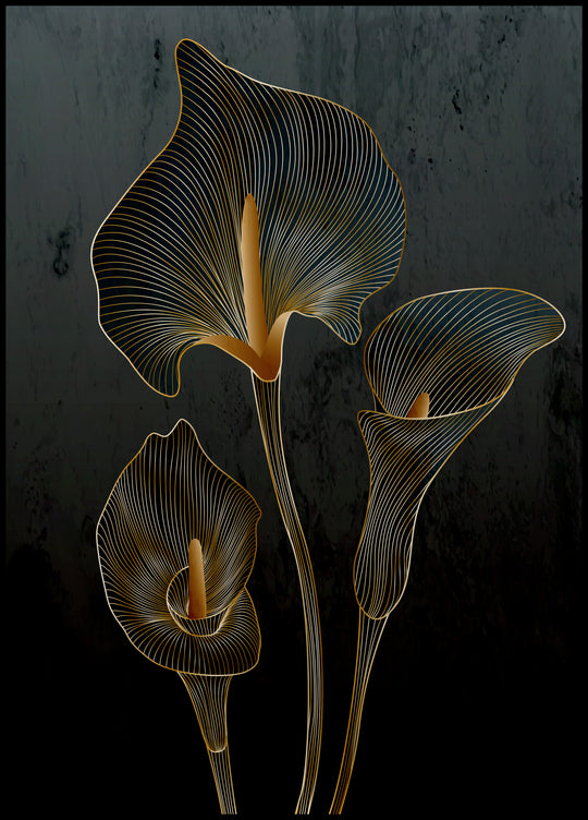 Ethiopian Calla lily poster 2