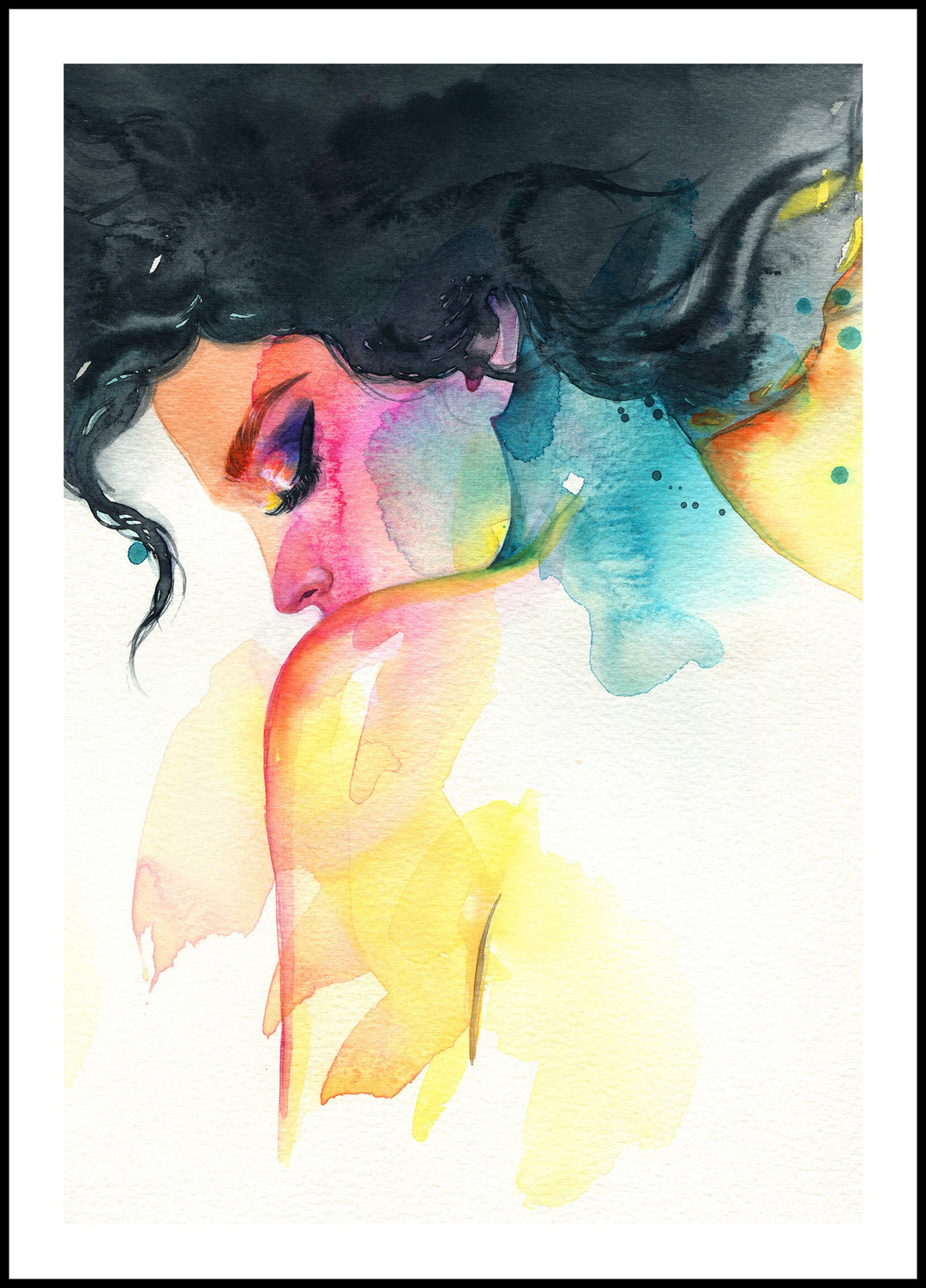 Poster Portrait of a Woman