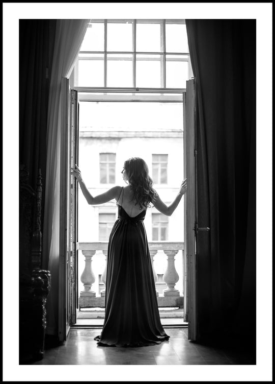 Poster Woman in the Window