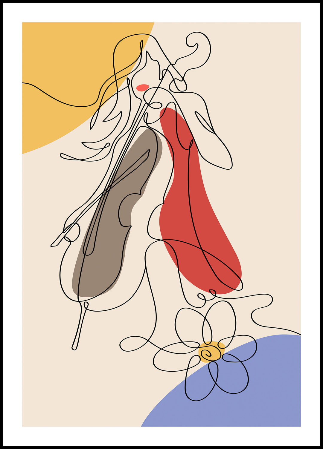 Poster Girl with a Cello