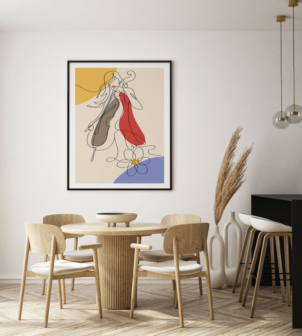 Poster Girl with a Cello