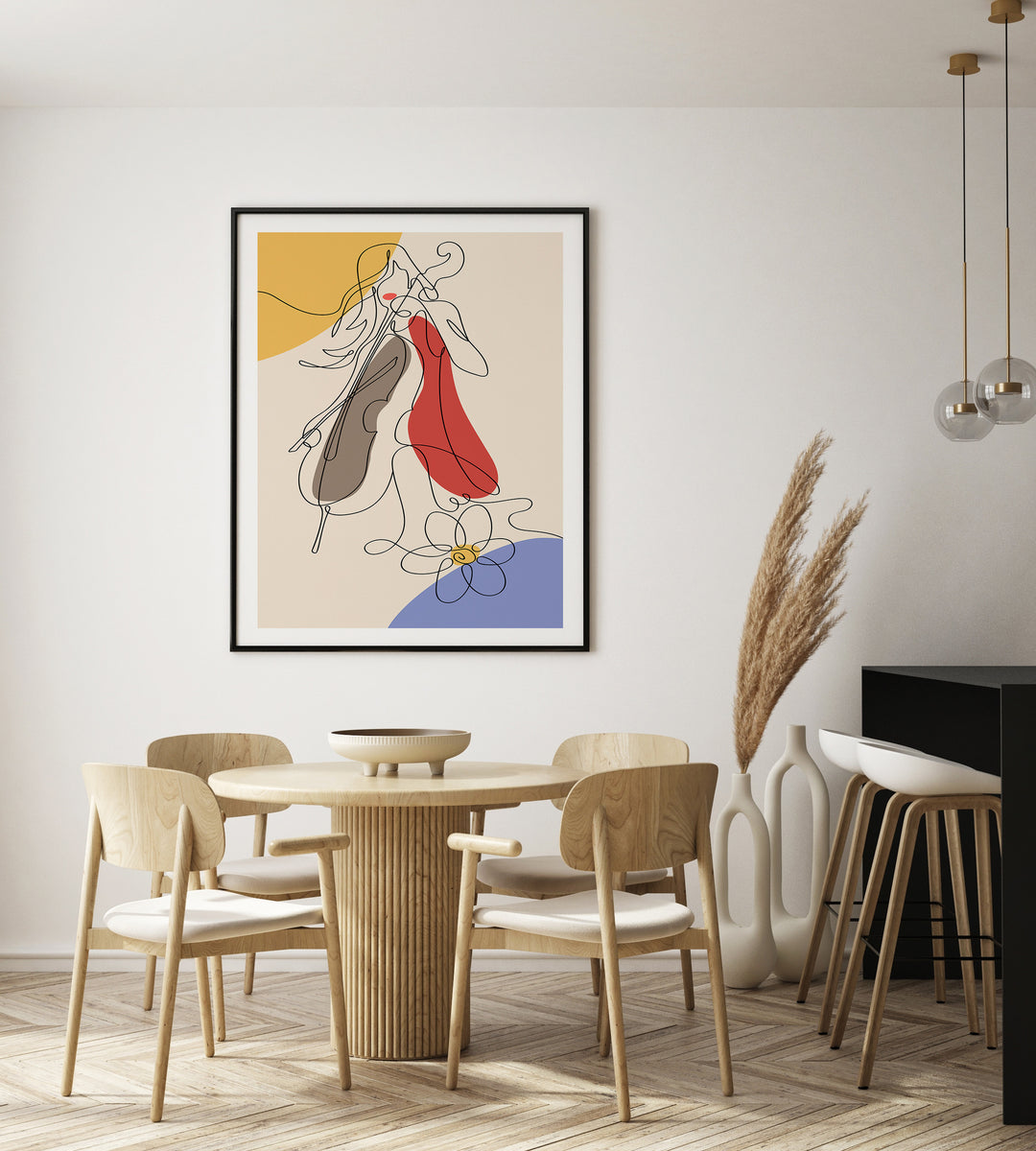 Poster Girl with a Cello
