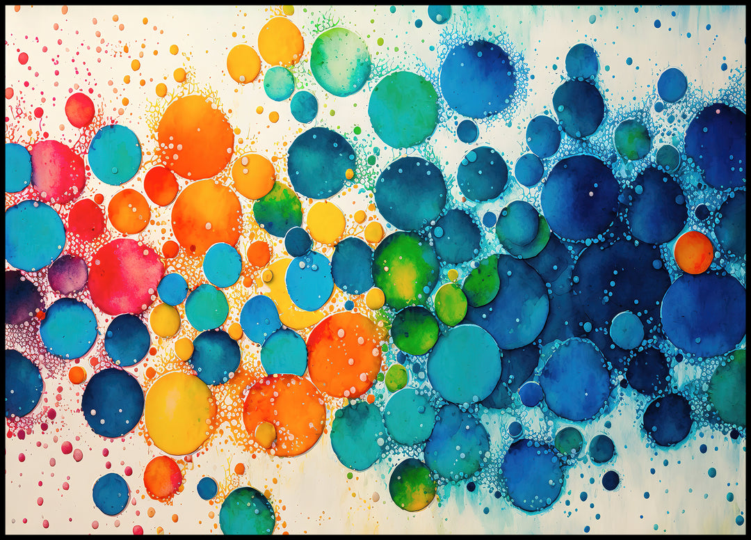 Poster Colorful abstraction