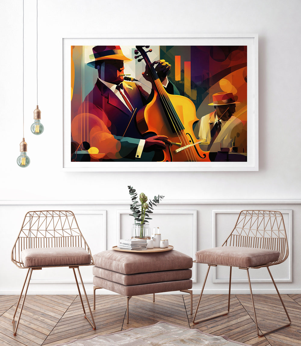 Double bass poster