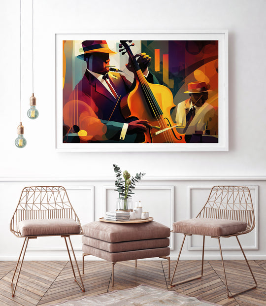 Double bass poster