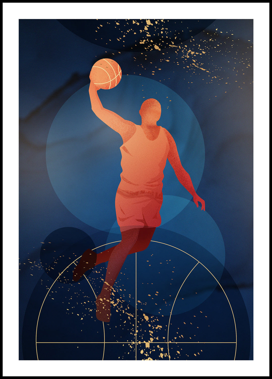 Men's Basketball Poster