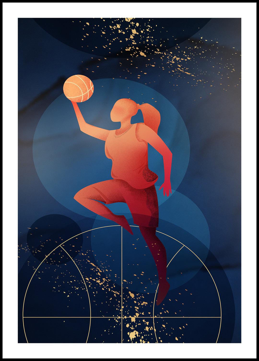 Women's Basketball Poster