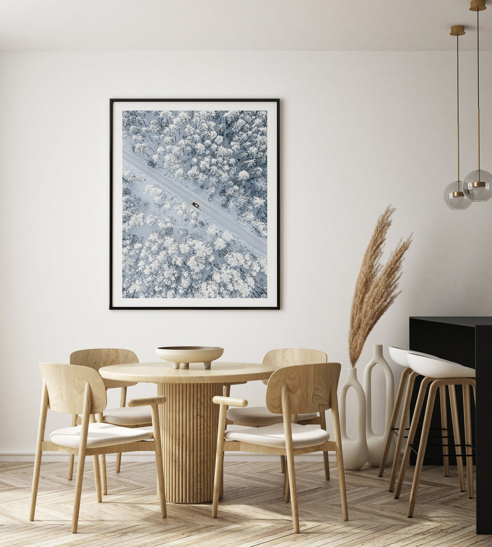 Poster Forest in Winter