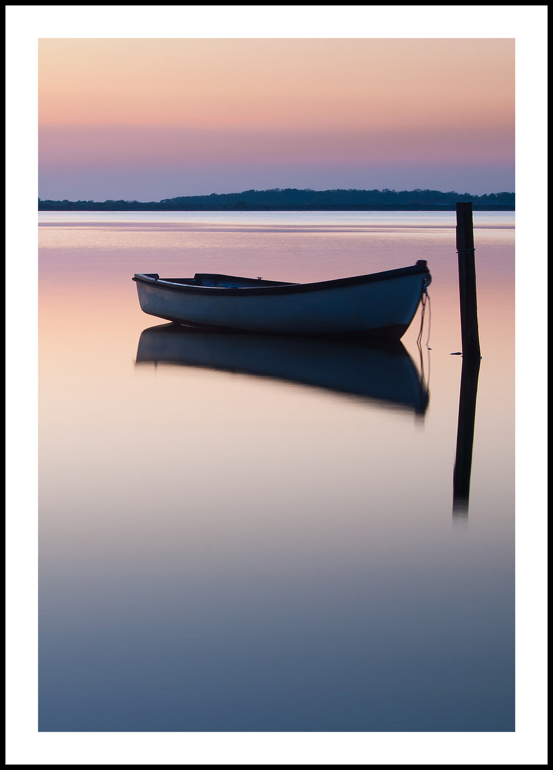 Poster Boat on the Lake