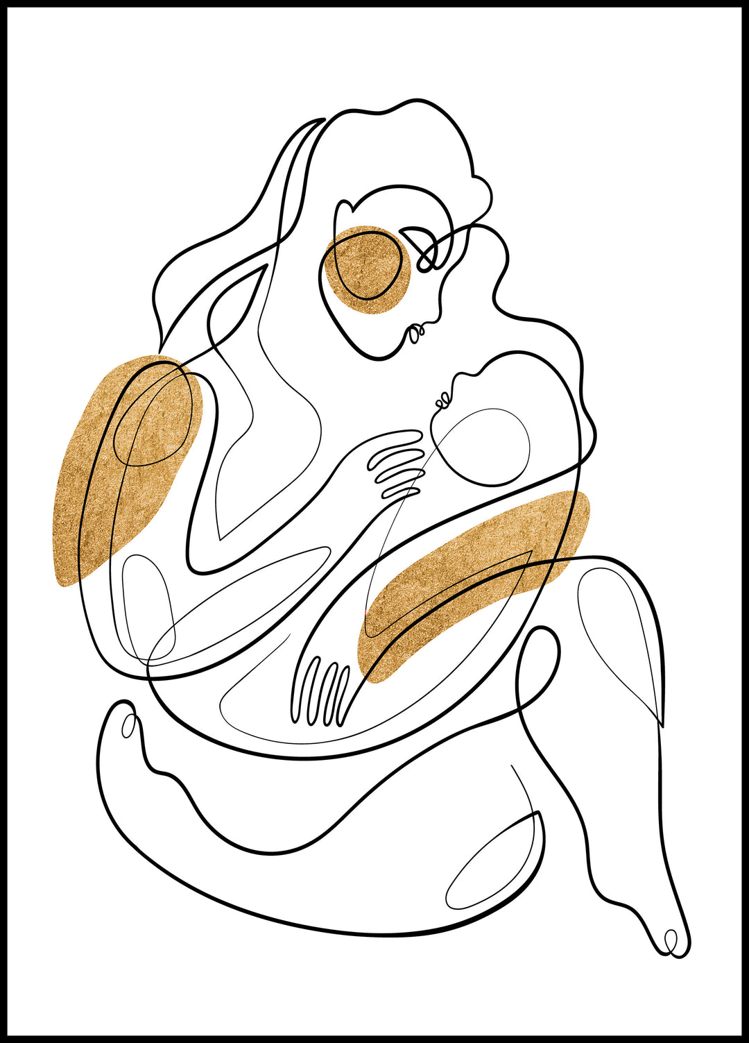 Mother and child poster